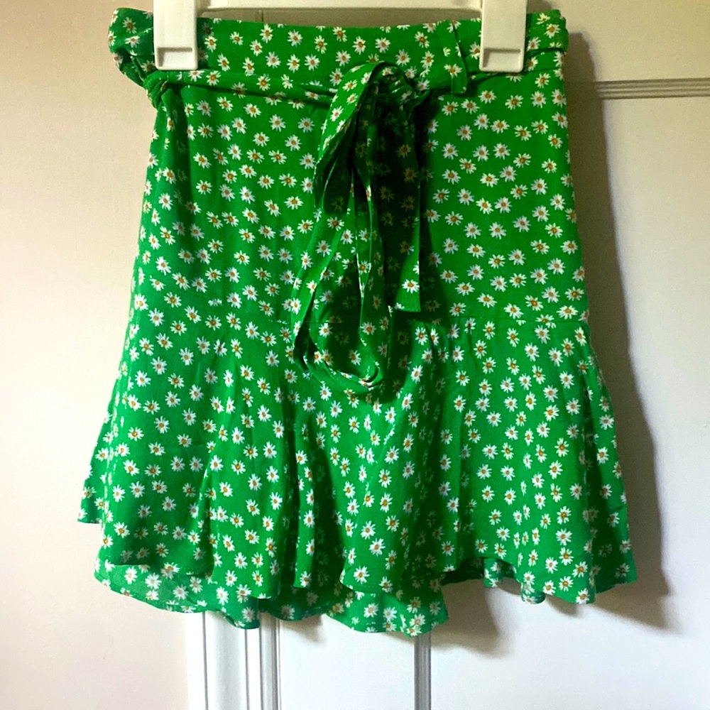 ZARA Ditsy Flower Skirt